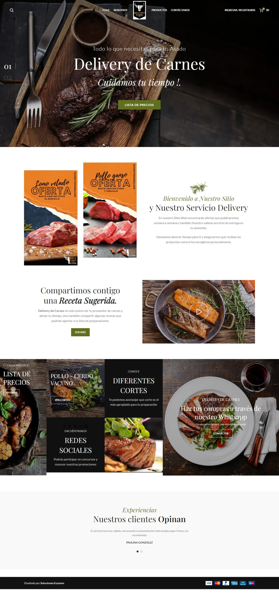 Home Deliverydecarnes.cl